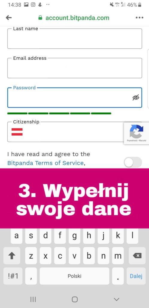 bitpanda promocja krok 2