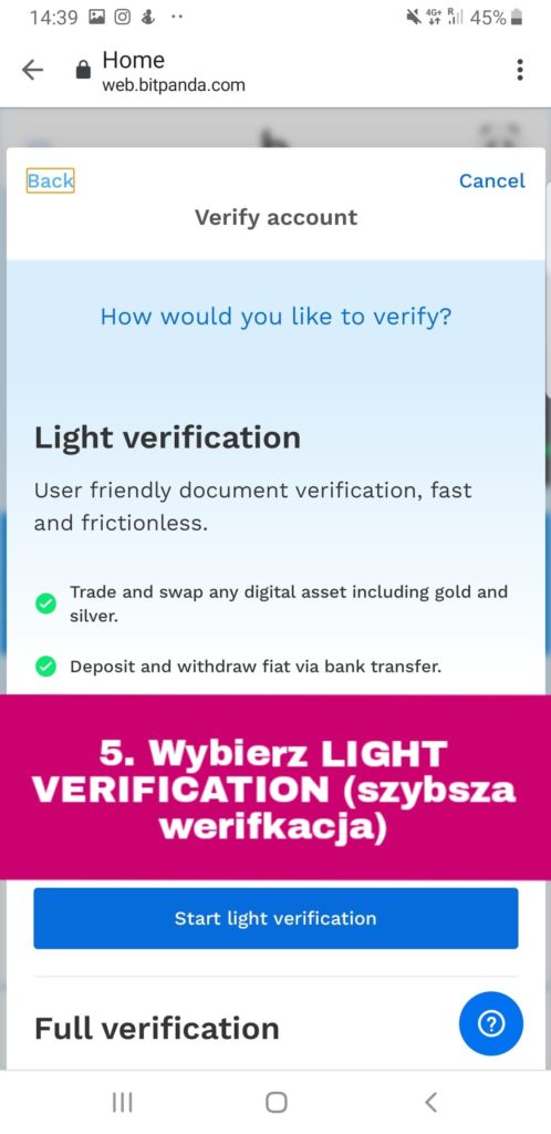 bitpanda promocja krok 4