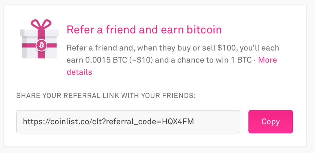 premia w coinlist 10$