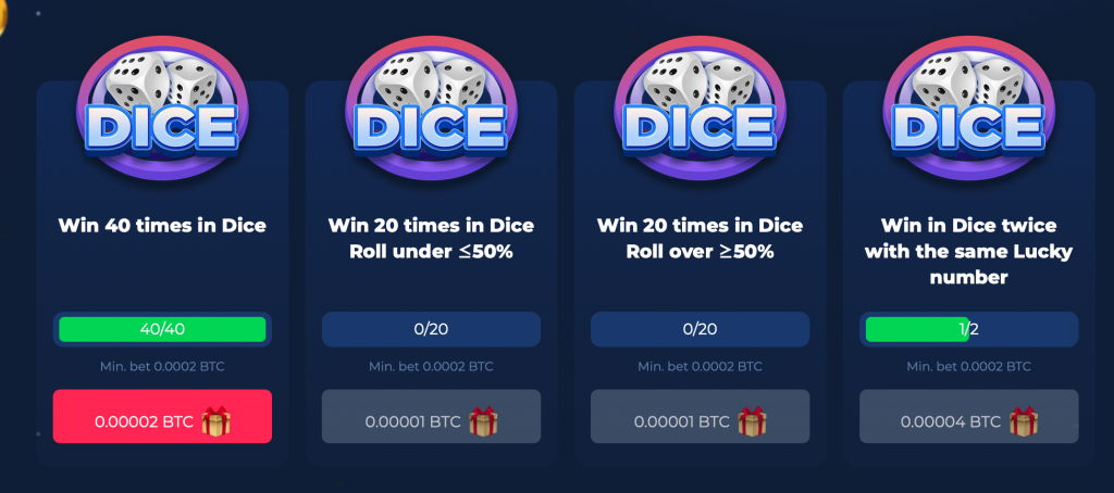 betfury dice daily rewards
