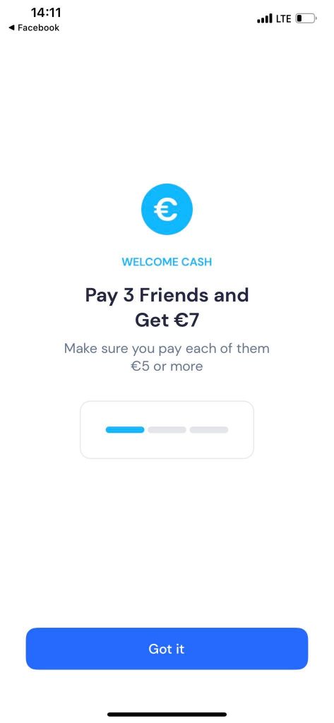 joompay bonus 7 euro w aplikacji na telefon