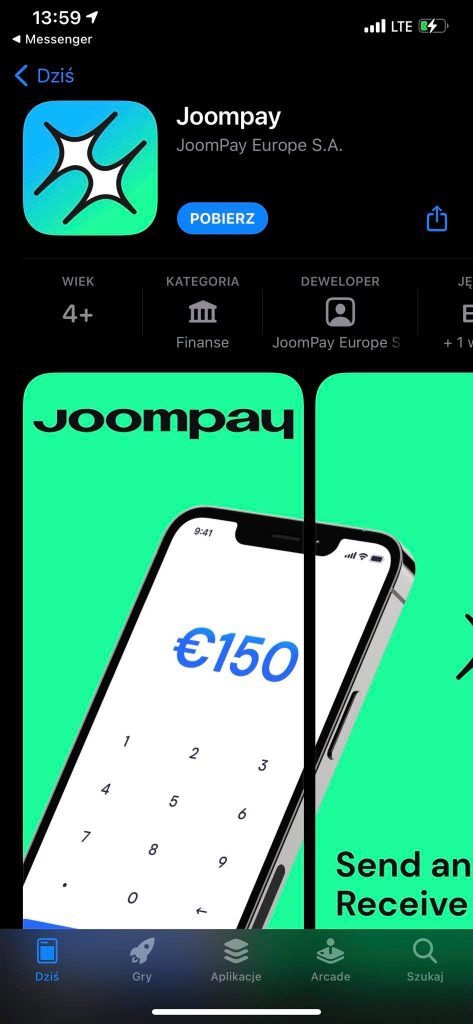 joompay program zaproszeniowy z premia 7 euro