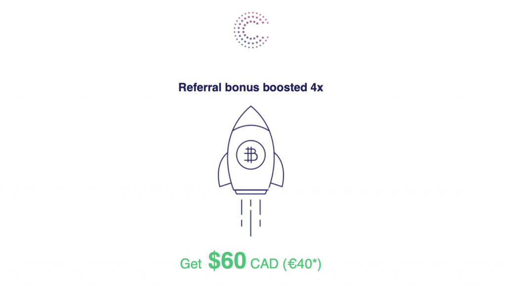 coinsmart 60$ bonus 40 eur