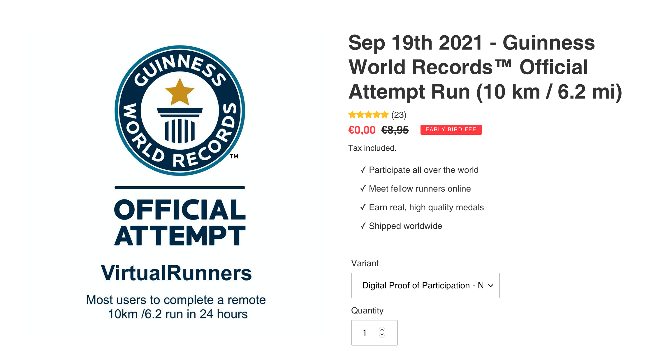 Darmowy zapis na bicie rekordu Guinnessa