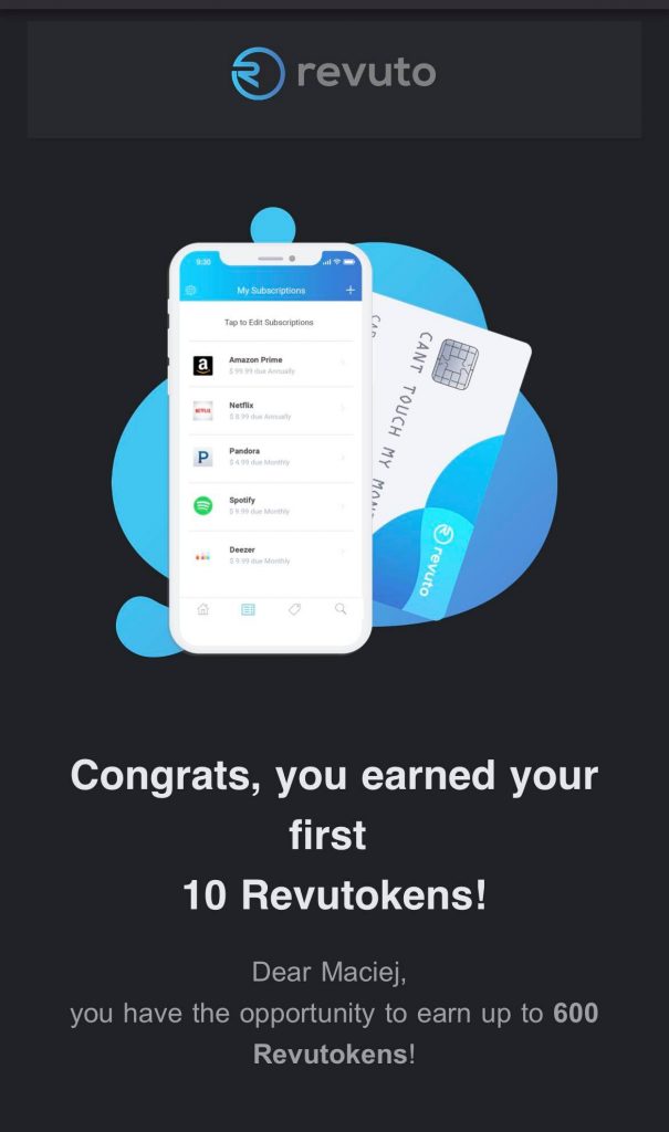 revuto 10 usd refferal code kod poelceniowy