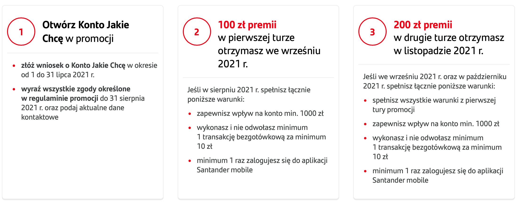 premia 300zł santander