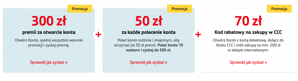 santander konto jakie chcę promocja