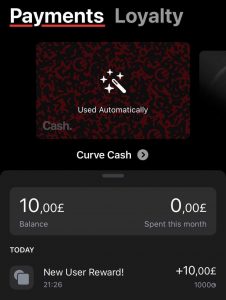 curve bonus wypłacalny 2021