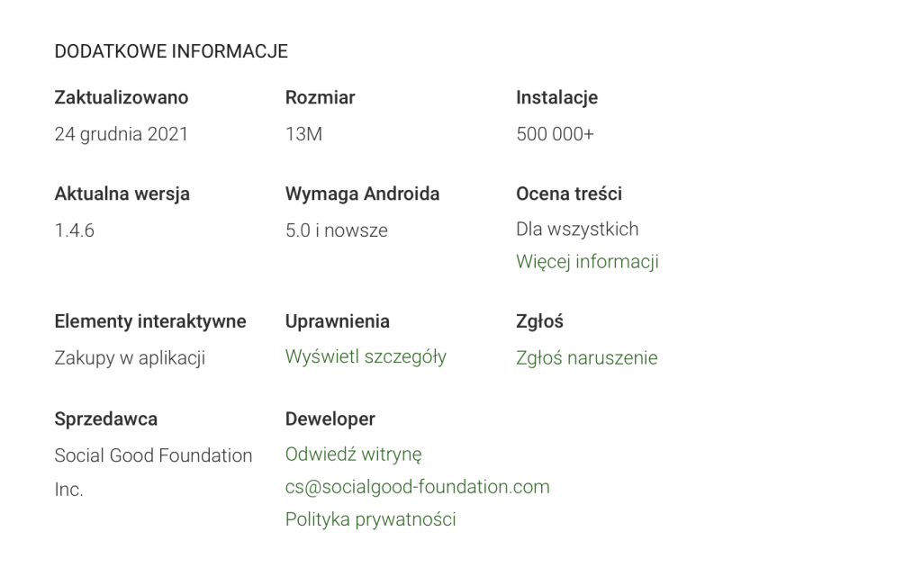 social good google play