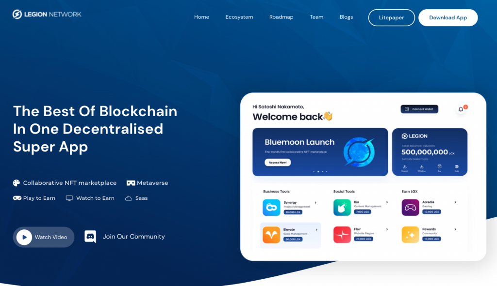 legionnetwork app
