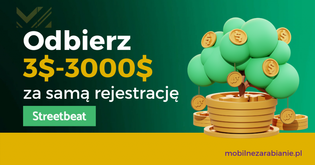 streetbeat bonus 2022 promocja