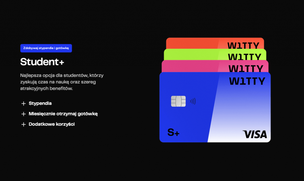 w1tty student+ 2 eur