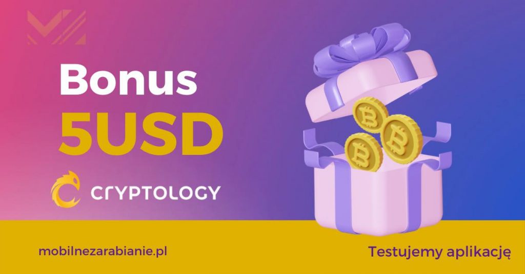 cryptology bonus 5 usd